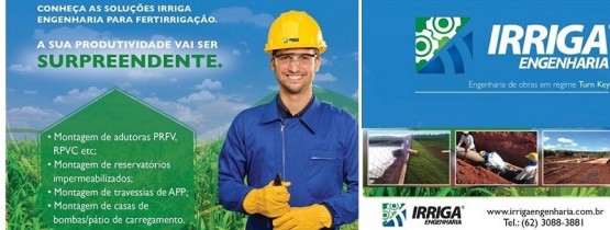 Conheça as soluções IRRIGA ENGENHARIA